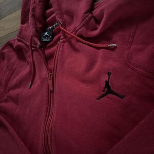 Jordan Men's Red Hoodie